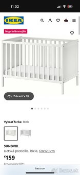 Detská postieľka SUNDVIK - 5