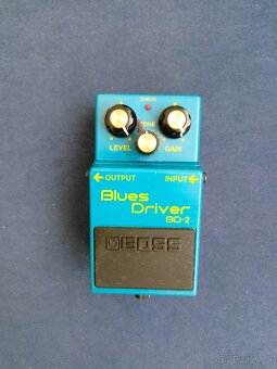 Pedál Boss Blue Driver BD-2 a iné efekty. - 5