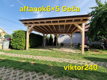 pristresky pre avto.altanky ,pergoly - 5
