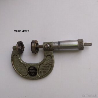 Mikrometre, dutinomer, hĺbkomer, - 5