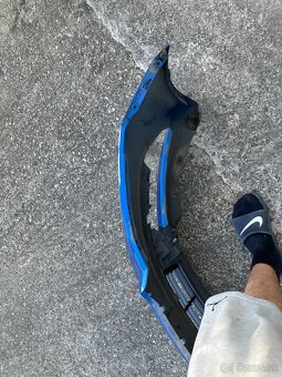 predni naraznik skoda fabia III 3 14-18 modry - 5