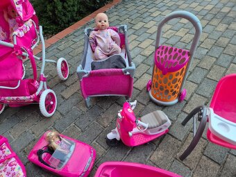 Set pre deti, kocik, babiky, postielka, skuter, taska - 5