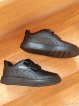 PUMA čierne topánky chlapčenské, veľkosť 33 - 5