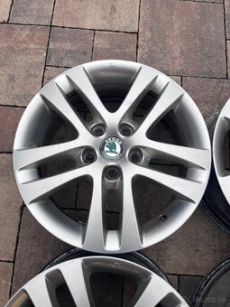 Orig. hliníkove disky Skoda R16, 5x112 - 5