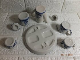 Holandský porcelán, pěkná souprava. - 5