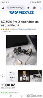 KZ ZS10 Pro drátová sluchátka - 5