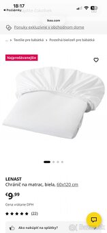Postieľky s príslušenstvom v hodnote 261 eur - 5
