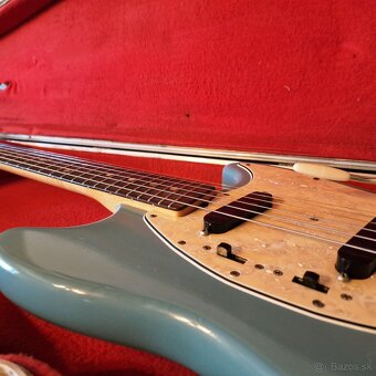 Fender Mustang Daphne Blue 1966 100% original - 5