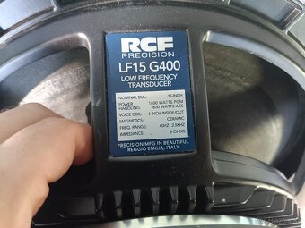 1kus subbass Repro RCF LF15G400 - 5