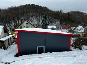 OCEĽOVÁ KONŠTRUKCIA HALY - MONTOVANÁ HALA 8x18x5m - 5