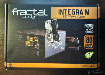 PC zdroj Fractal Design Integra M 550W Black - 5