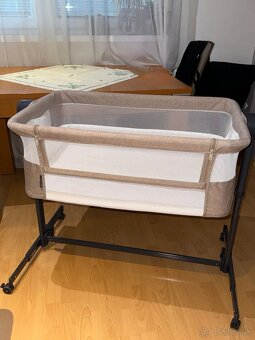 Kinderkraft Detská postieľka NESTE UP 2 beige - 5