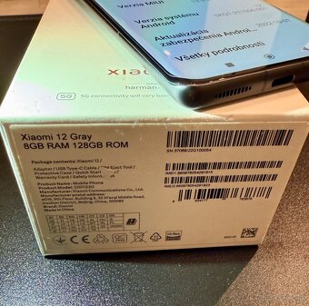 Xiaomi 12 5G 8GB/128GB - 5
