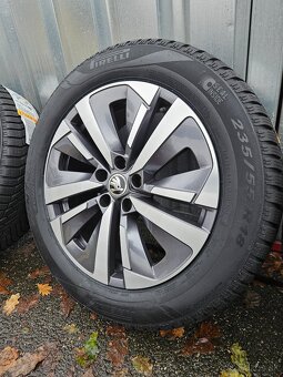 Zimní alu kola Soira 18" Škoda Kodiaq 235/55 R18 - 5