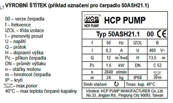 KALOVE ČERPADLO 400V - 5