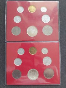 Vatikan Jan XXIII sady minci 1959 - 1962 striebro - 5