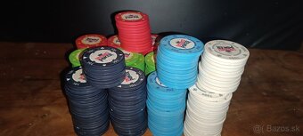 Predám keramické žetòny na poker alebo iné casino hry - 5