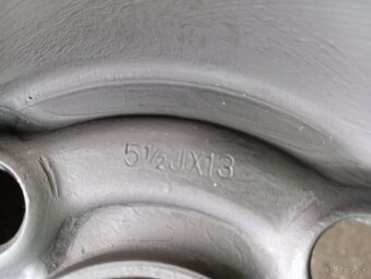 4x100 r13 plechové disky - 5