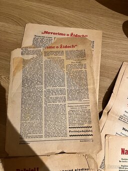 Noviny Hlas frontu Slovensky stat východný front RD - 5