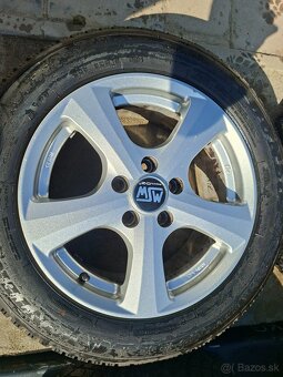 R16 Hlinikové disky Super stav - 5