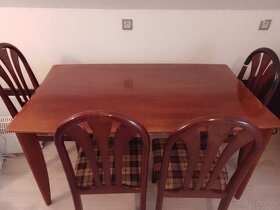 Jedálenský stôl so stoličkami - 5