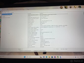 Predám herný notebook MSI Katana GF66 11UC - 5