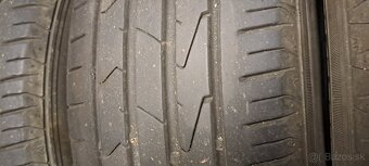 Predám 4ks jazdené letné 195/65r15-91H Hankook - 5