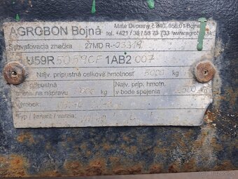 Agrobon sklápacia vlečka - 5