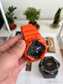Casio G-Shock pánske hodinky – nové, výrazná oranžová - 5