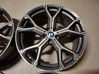 Originál sada 21" BMW G05, X5, X6 style 741M - 5