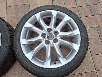 Predám hlinikové disky-org.-Mazda 3--R18 - 5