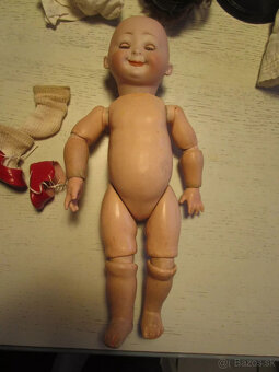 Vzácna STAROŽITNÁ porcelánová forma na bábiku 173-1 od Herte - 5