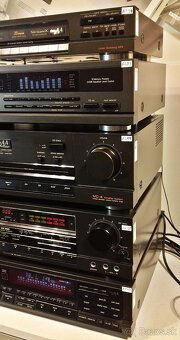 Zostava TECHNICS A01 tuner, equalizer, zosilnovac, CD, deck - 5
