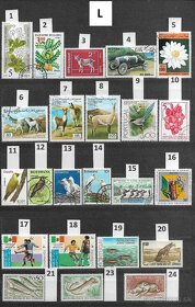 Filatelia-Poštové známky na predaj, 10 cent za kus - 5