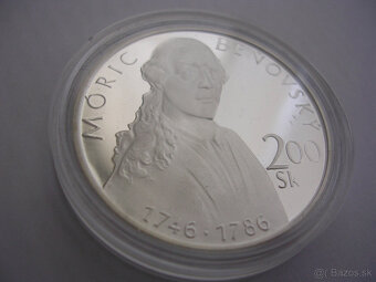200 Sk 1996 Móric Beňovský PROOF - 5