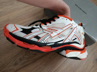 Balenciaga Runner Sneakers White Orange
- 5