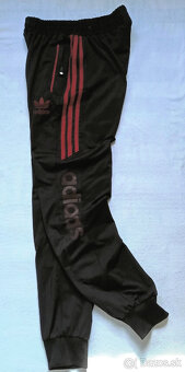 ADIDAS-STREČOVÉ TEPLÁKY- L/40-42 - 5