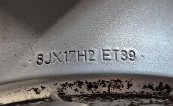 Hliníkové Disky 5x112 R17 ET38 A6 3,0TDi 2015 - 5