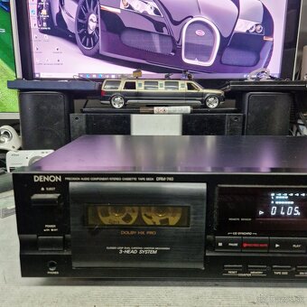 DENON DRM-740...kazetový deck , 3 hlavy , 3 motory .... - 5