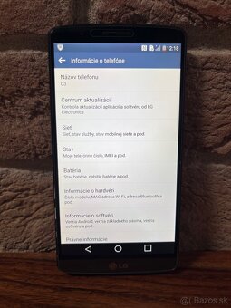 LG G3 android 6 krásny veľký mobil - 5