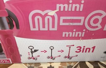 Kolobežka Mini Micro Deluxe 3 in1 - 5