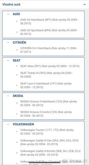 Servo riadenie 1K1423105C - 5