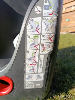 Autosedačka Britax Bordová - 5