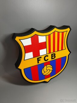 FC Barcelona LED logo lampa - 5