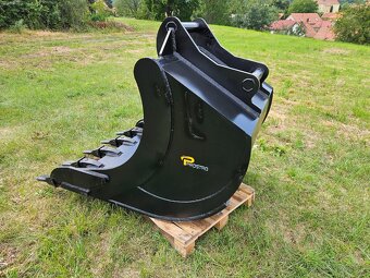 Podkopová lžíce se zuby, 130cm s upínáním S70 - 5