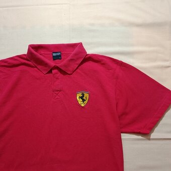 Ferrari červená polokošeľa s krátkym rukávom official tričko - 5