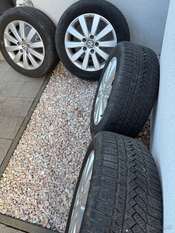 aludisky s o zimnymi pneu na vw multivan r17 roztec 5x120 - 5