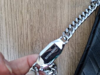 nová čierna kožená kabelka Karen Millen - 5