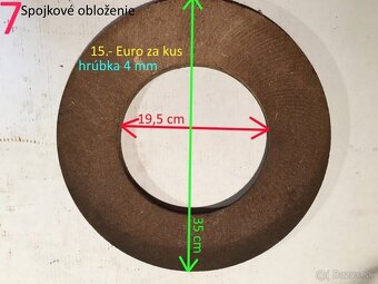 Brzdové a spojkové obloženia Tatra - PV3S - Liaz - 5
