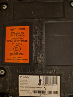 Autosedačka Cybex Pallace Fix - 9 až 36 kg - 5